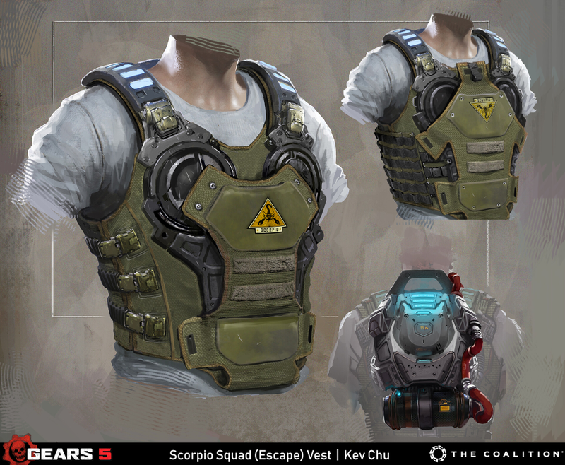 Illustration for article titled The Art Of Gears 5